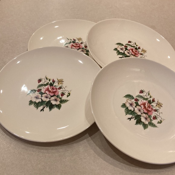 4 dinner plates Knowles (Edwin) regency pattern by Lifetime China Co. - Picture 5 of 6